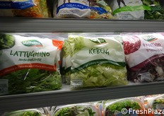 Insalate Valfrutta: il nuovo packaging per mettere in risalto il prodotto e renderlo maggiormente visibile grazie alla parte trasparente.