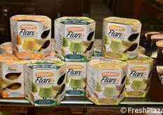 La gamma Flan'Z, 100% di bonta' vegetale in tre gusti: zucchine e basilico; porri e patate; zucca e curcuma.