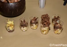 "Le "Pook Coconut Chips" di PookSpaFoods (Germania), vincitrici del FLIA 2018, sono crisps di cocco fresco, croccante, nelle varianti con sale marino originale, sale marino al mango e sale marino al cioccolato."