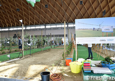 Per la sua edizione 2018, Macfrut ha allestito un'ampia area denominata Acqua Campus, dove i visitatori hanno potuto osservare dal vivo alcune tecniche di irrigazione.