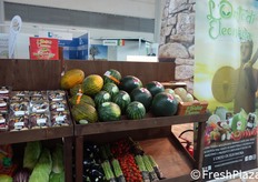 Alcuni dei prodotti a marchio L'Orto di Eleonora (OP Agricola Campidanese).