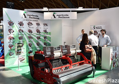 Una delle seminatrici dell'Agricola Italiana.