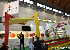 Lo stand collettivo della OP Agrinsieme.