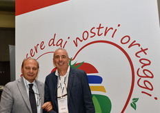 Da sinistra, Carmine Alfano (Alma Seges) e Sandro Colombi (Lamboseeds).