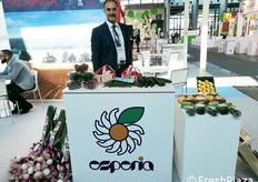 OP Esperia, rappresentata a Macfrut dal direttore Alfredo Marchese (in foto)
