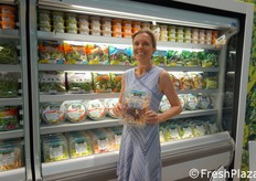 Marie Pierre Derouet, direttrice marketing Florette Italia.