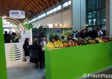 Lo stand collettivo di Fruitimprese.