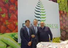Riccardo Calcagni, Stefano Pezzo e Baldassare D'Avino.