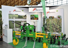 Attrezzature per la lavorazione del terreno dell'azienda Maintech.