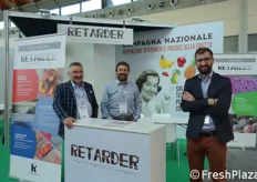In rappresentanza dell'azienda Retarder: Aldo Rivoira, Michele Scrinzi e Luca Rivoira.