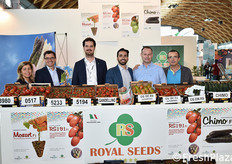 La squadra Royal Seeds. Da sinistra: Angela Ribuoli, John Schurmaan, Davide Zecchin, Francesco De Pellegrino, Ton Smolders e Roberto De Ninno.