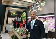 San Lidano Group. In primo piano Matteo Testa, sales manager.