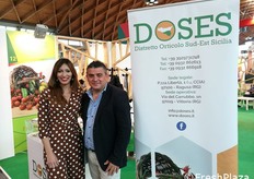 Doses (Distretto Orticolo Sud Est Sicilia). Da sx. Carla Armenia e Gaetano Polizzi.