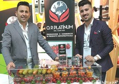 Op Platinum. Giovanni Astuto (presidente) e Salvatore Astuto (resp. produzione).