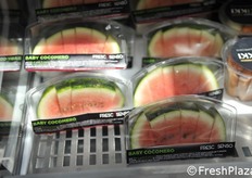 Anche il cocomero nelle buste innovative.