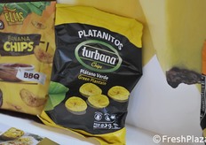 Platano nello stand della Colombia, paese partner 2018.