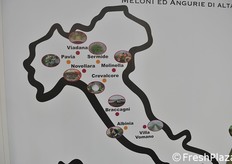 Le zone di produzione di Bristol.