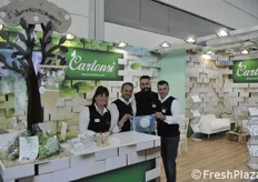 Cartonsì Ecostand: Fulvia Guglielmi, Giuseppe Monaco, Virginio Dell'Angelo, Antonio Cerqua.