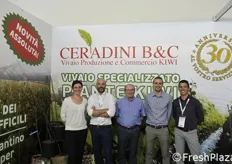 Portinnesto per kiwi tollerante l'asfissia: Cristina Stamate, Massimo e Bernardino Ceradini, Nicola Gurgu, Cristian Goria.