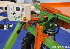 Particolare di una macchina Eco Green.