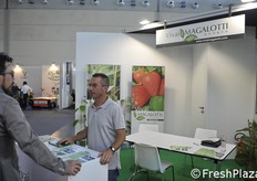 I Vivai Magalotti sempre presenti al Macfrut con Denis Magalotti.