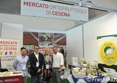 Al Mercato di Cesena erano presenti Simone Partenza, Matteo Magnani e Giuseppe Fiori.