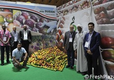 La delegazione del Sudan.