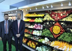 Synco si occupa di scaffalature per la Gdo. In piera Giuseppe Stefani e Fulvio Ferrazzi.