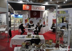 Lo stand della Tunisia.