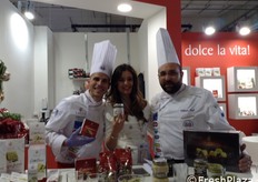 Cooking show presso lo stand della siciliana Bacco Srl condotto dallo chef etneo Williams Cioffi della squadra de La Federazione Italiana Cuochi che per l'occasione ha preparato dolci e manicaretti per clienti e visitatori.