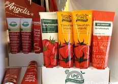 Linea di trasformati spalmabili a marchio Callipo in tubetto.