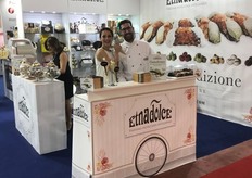 Lorena Messina Sales Manager e Marco Triscari, responsabile commerciale di Etna Dolce.