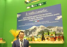 Antonino Rotunno presidente di Farabella l'azienda produttrice di un'ampia gamma di prodotti a filiera controllata senza glutine tra sughi pronti, farine e prodotti da pasticceria.