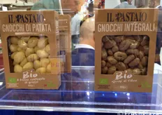 Gnocchi di patate biologiche fresche a marchio Patarò.