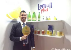 Giuseppe Ingrillì, direttore commerciale della siciliana Eurofood Srl di Capo D'Orlando. La società produce e commercializza succhi di agrumi biologici e convenzionali sia a marchio Limochef che Lemonplus.