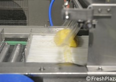 Lavaggio della mezzena di ananas.