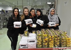 Alcune dipendenti dell'azienda.