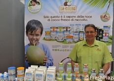 "Tutto sul cocco, specialisti nel trasformato. Daniel Kraft della tedesca "DR. Goerg GmbH"."