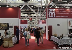 Un padiglione di Sana a Bologna.