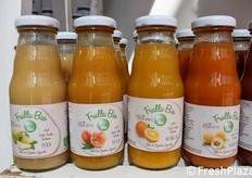 La maggior parte delle materie prime, tranne kiwi, mirtilli e arance, sono di produzione aziendale.