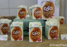 Latte di cocco bio a marchio CoCo, premium quality.
