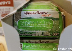 Innovativo anche la versione pocket delle tartine bio tostate al grano saraceno, senza glutine. Confezione piu' piccolo ma stessa qualita'.