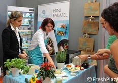 Degustazione dei prodotti dell'azienda olandese.