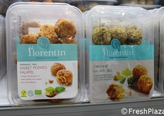 Rigorosamente bio i Falafel di patata dolce o semplici a marchio Florentin.