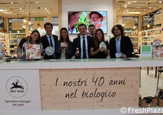 Alcuni dei giovani del management di Alce Nero.