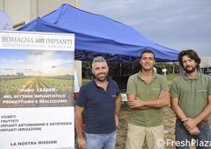 Romagna Impianti: Michele Zaniboni, Roberto Innocenti, Francesco Sartiani.