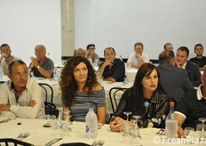 Alcuni dei partecipanti alla cena.