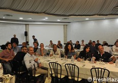 Alcuni dei partecipanti alla cena.