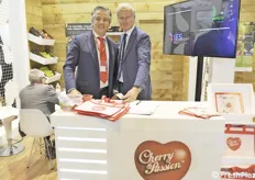 Stefano Pezzo di Cherry Passion con il cliente olandese Harro van Rossum