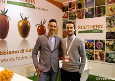 Jonny Proietto e Vincenzo Cassibba in rappresentanza di Southern Seed.